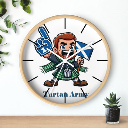 Tartan Army Wall Clock