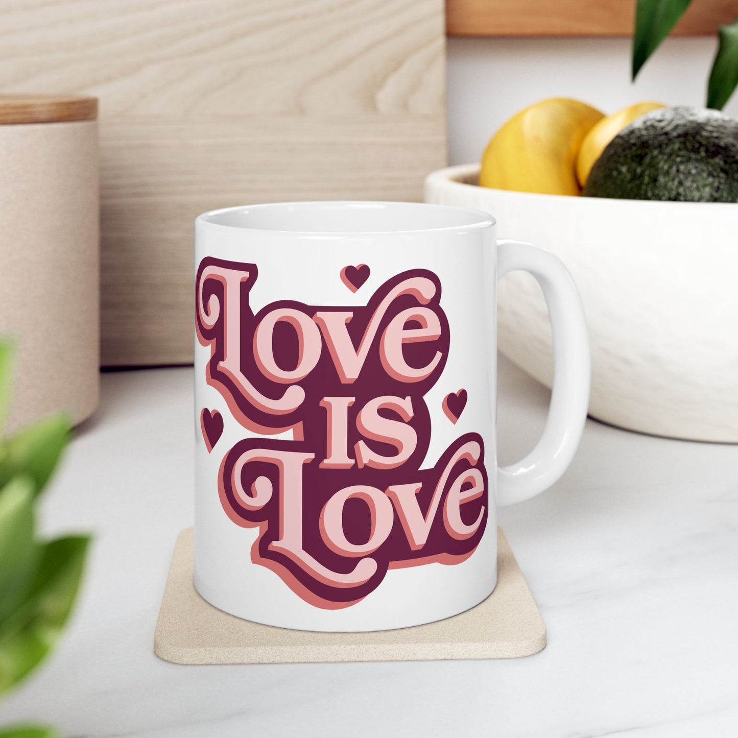 Love Is Love Ceramic Mug (11oz/15oz)