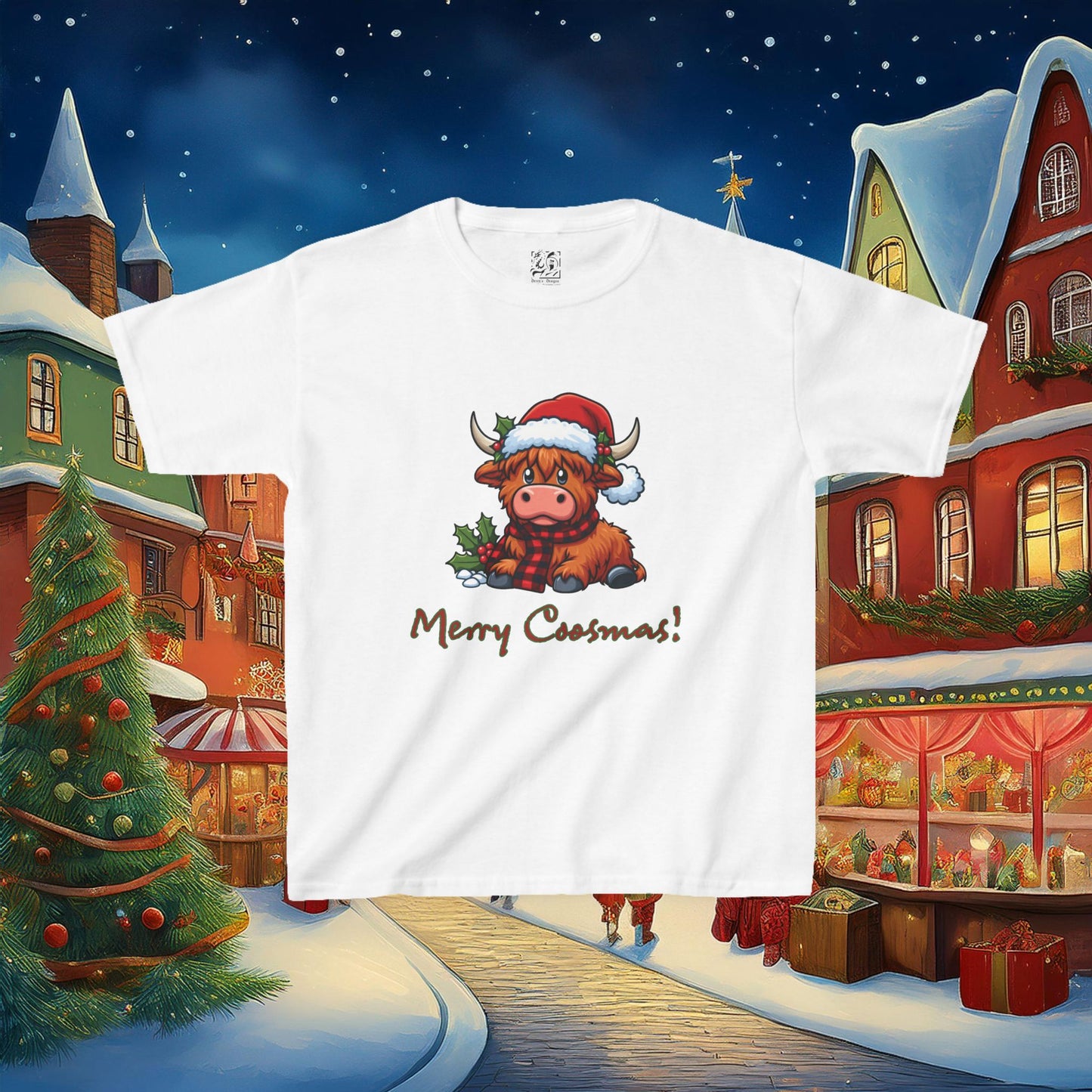 Merry Coosmas Kids Tee