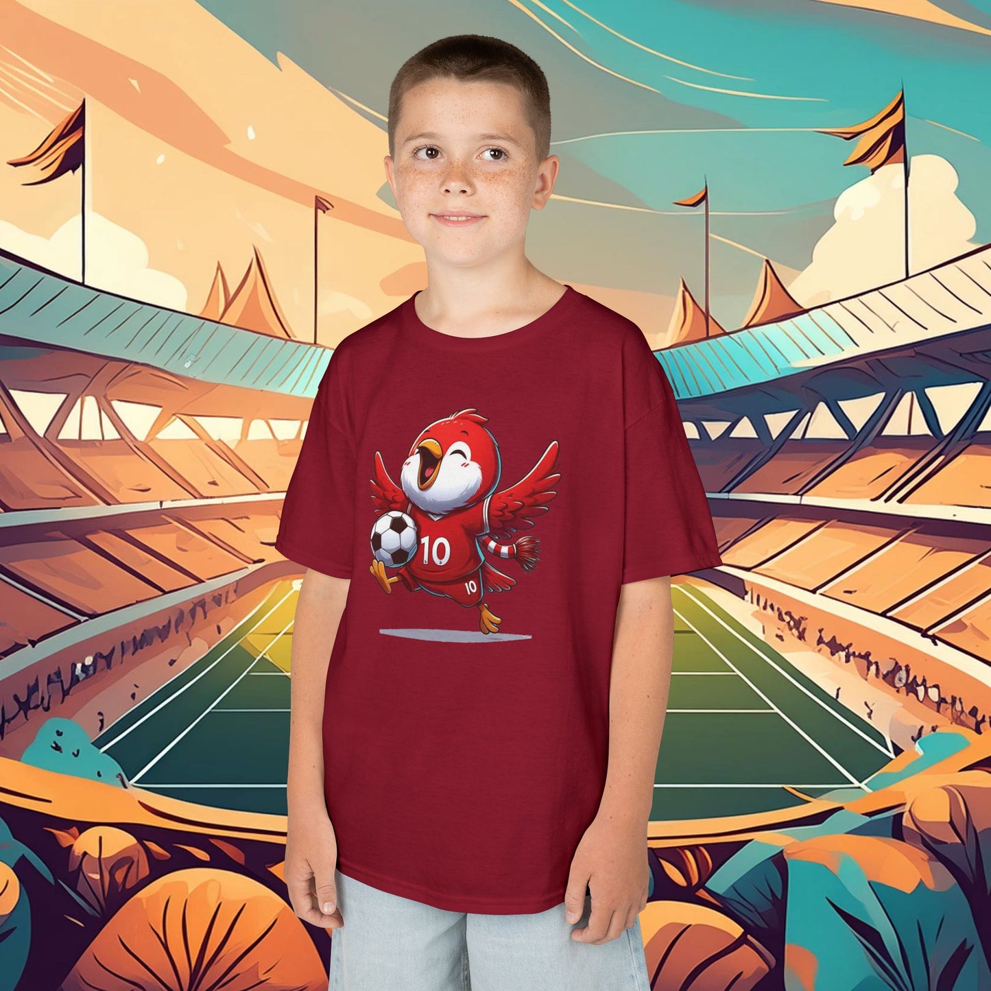 Liverpool Mini Reds Player Kids Tee