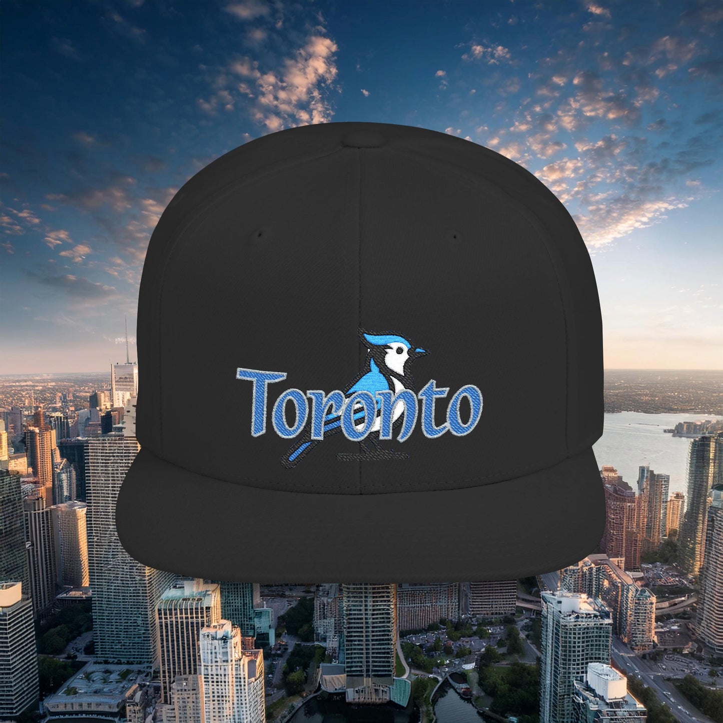 Toronto Jays Flat Bill Snapback