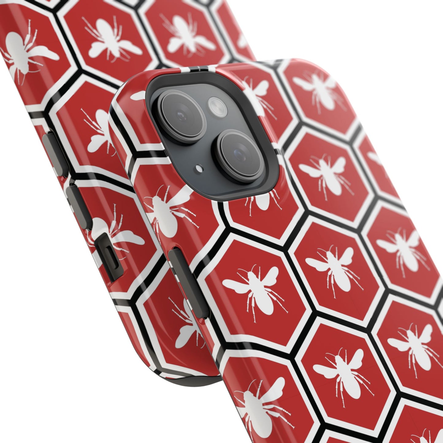 Honeycomb Bee Impact-Resistant Phone Case