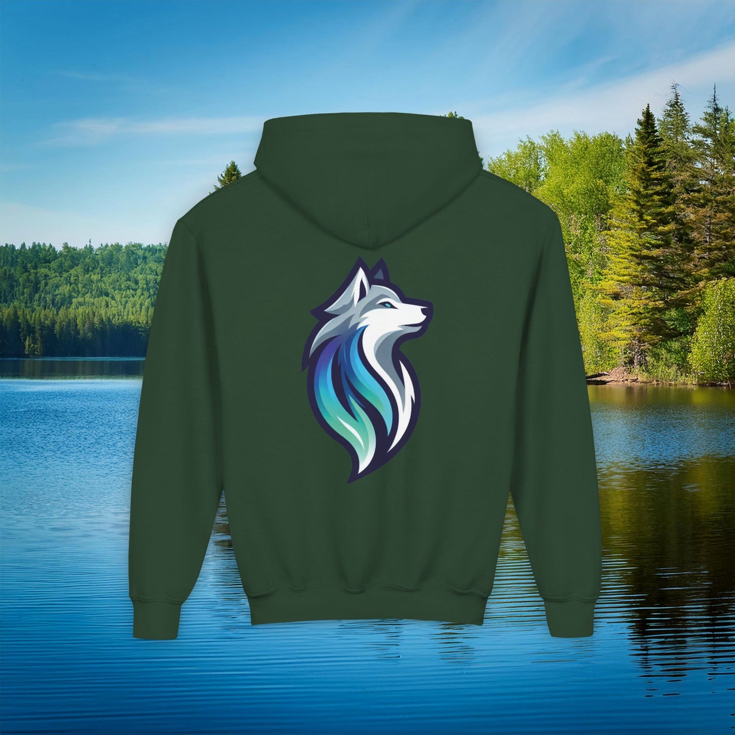 Timber Wolf Youth Hoodie