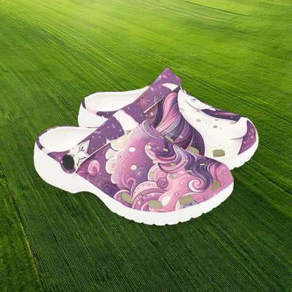 Unicorn Kids' Foam Clogs