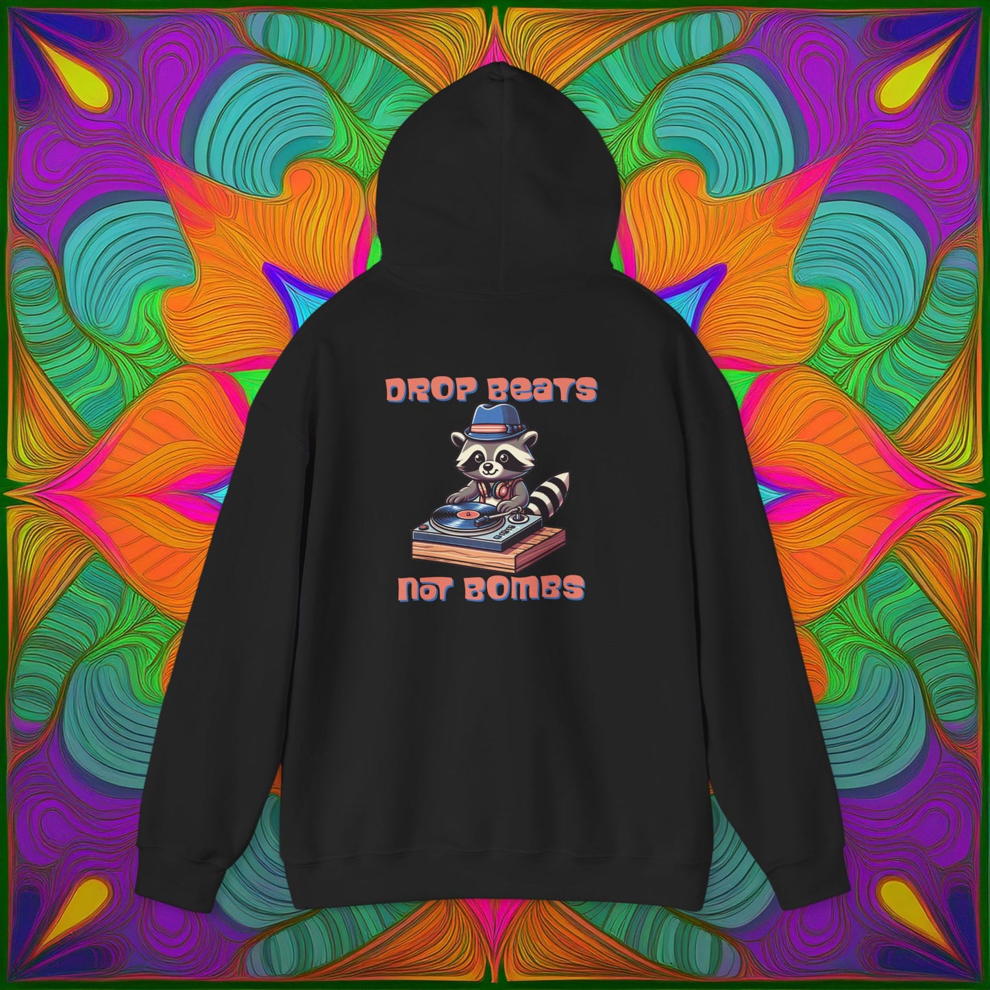 "Beats Not Bombs" Peace Hoodie