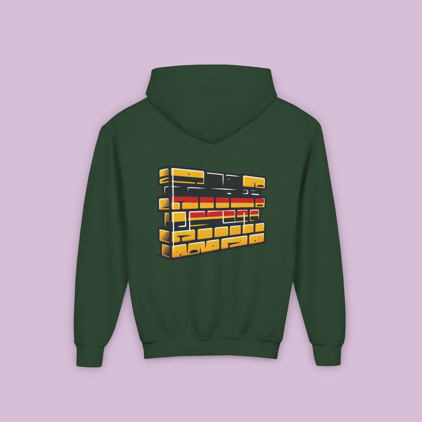 Dortmund Bundesflagge Wall Youth Hoodie