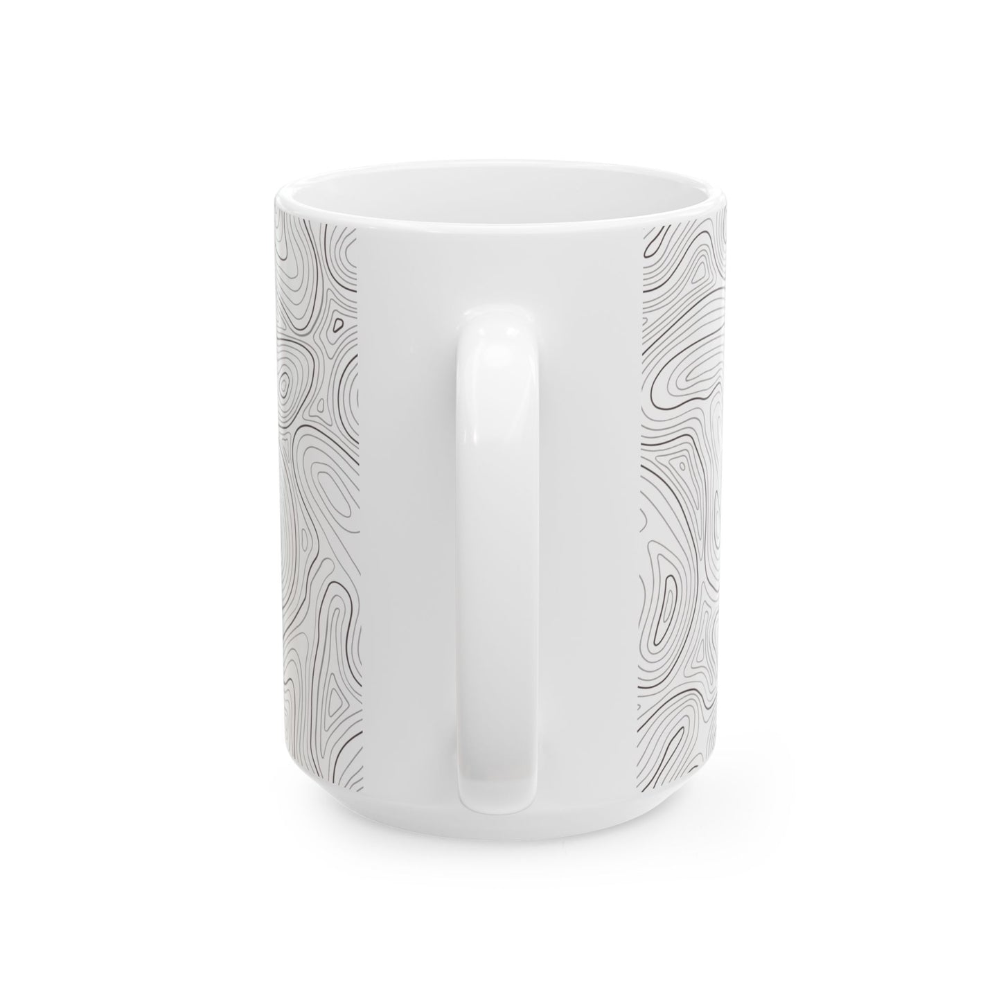 Topographic Ceramic Mug (11oz/15oz)