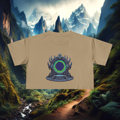 Dark Portal Women's Crop Tee