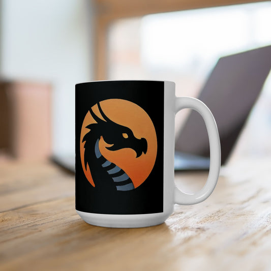 Sunset Dragon Ceramic Mugs (11oz\15oz)