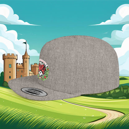 Wrexham Crest Flat Bill Snapback