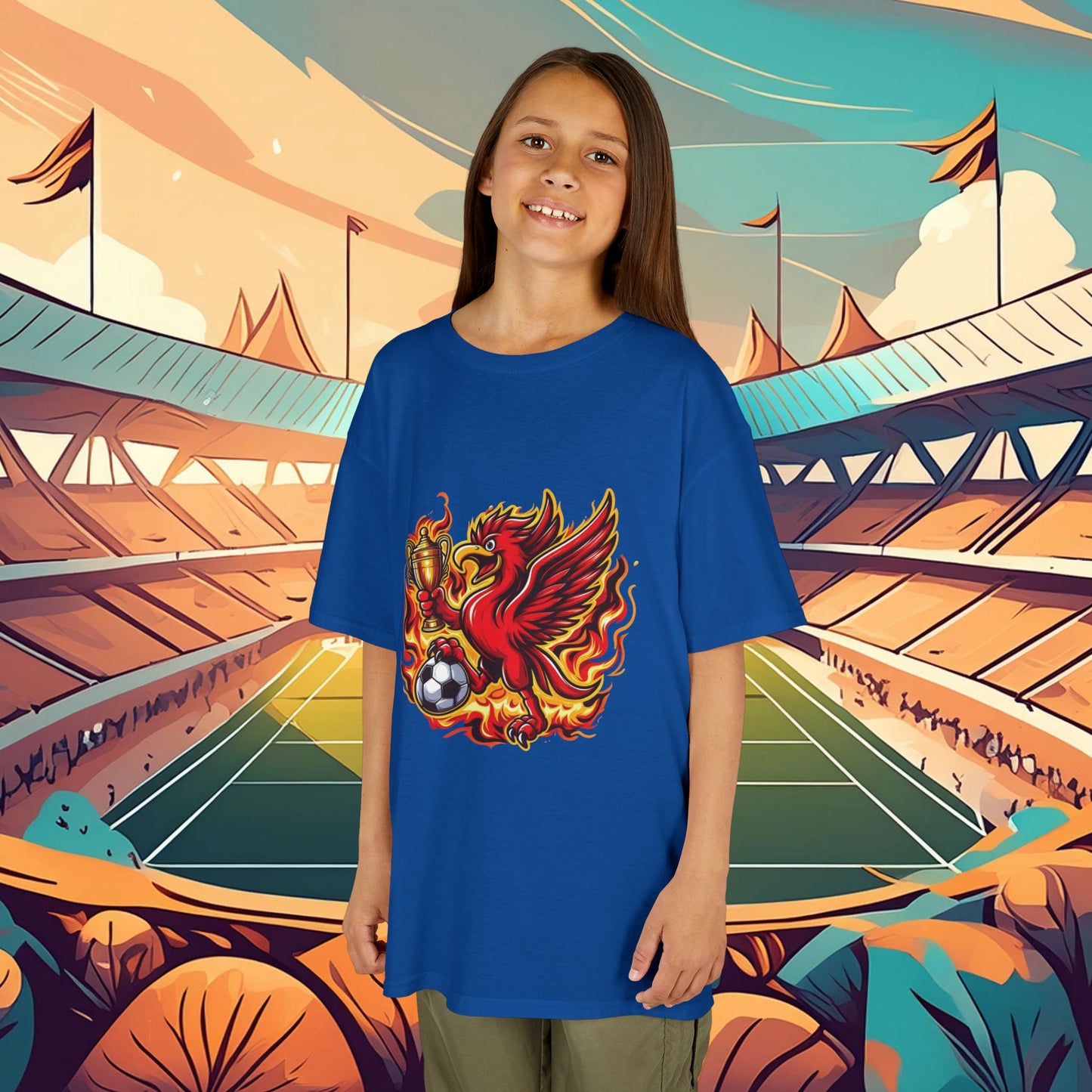 Liverpool Flames Kids Tee