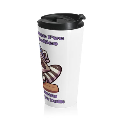 Raccoon Coffee Travel Mug