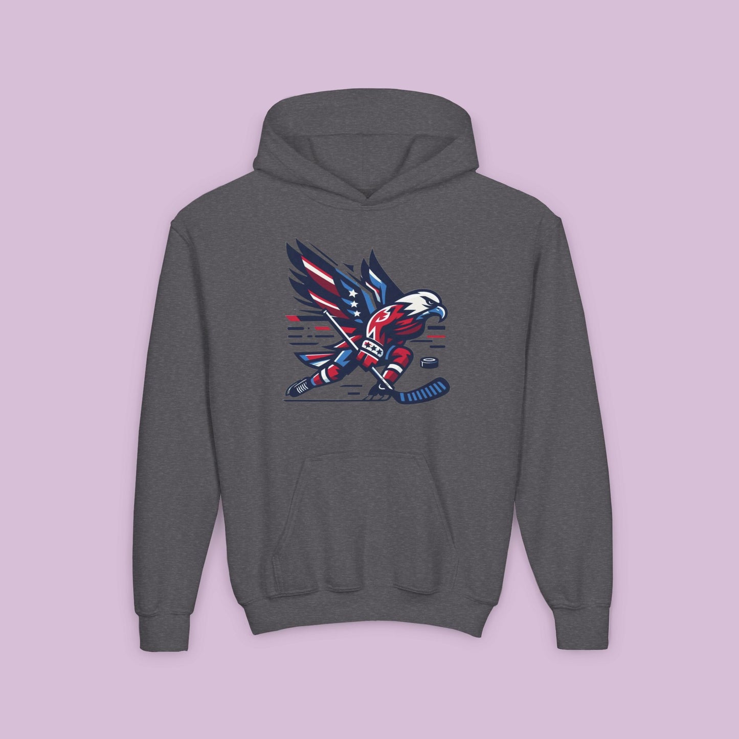Washington Hockey Eagle Youth Hoodie
