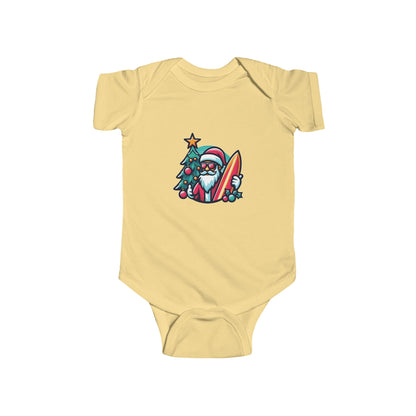 Surf Santa Infant Bodysuit