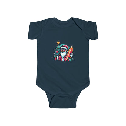 Surf Santa Infant Bodysuit