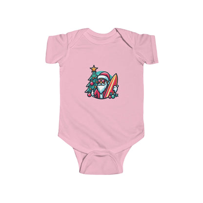Surf Santa Infant Bodysuit