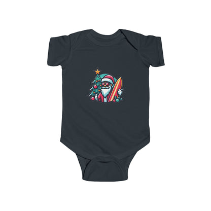 Surf Santa Infant Bodysuit