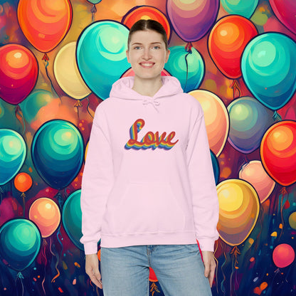 Rainbow Love Unisex Hoodie