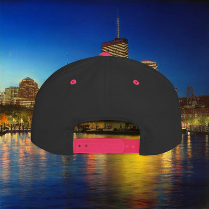 Boston Baseball Flat Bill Snapback