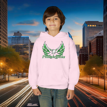 Philadelphia Eagle Logo Youth Hoodie