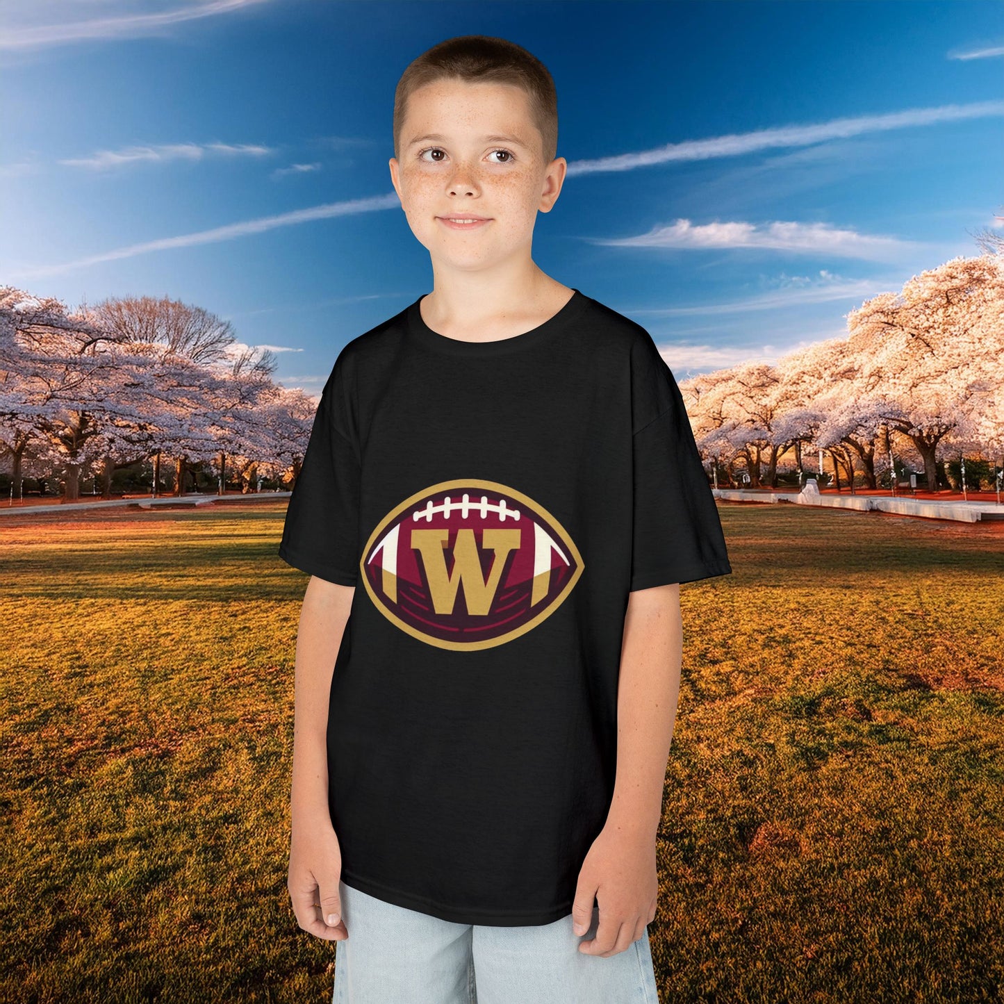 Washington Football Logo Kids Tee
