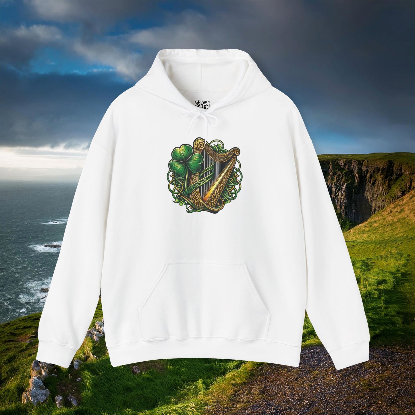 Irish Harp Hoodie