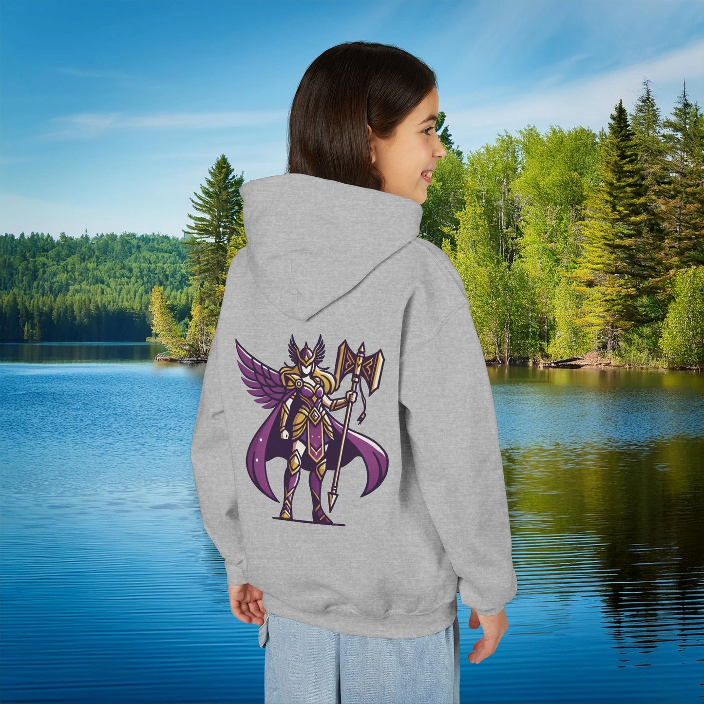 Viking Valkyrie Youth Hoodie