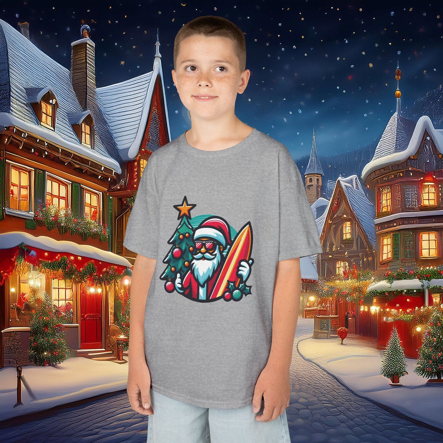 Surf Santa Kids Tee