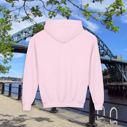 Newcastle United Howay The Lasses B&W (Twin Mags) Youth Hoodie