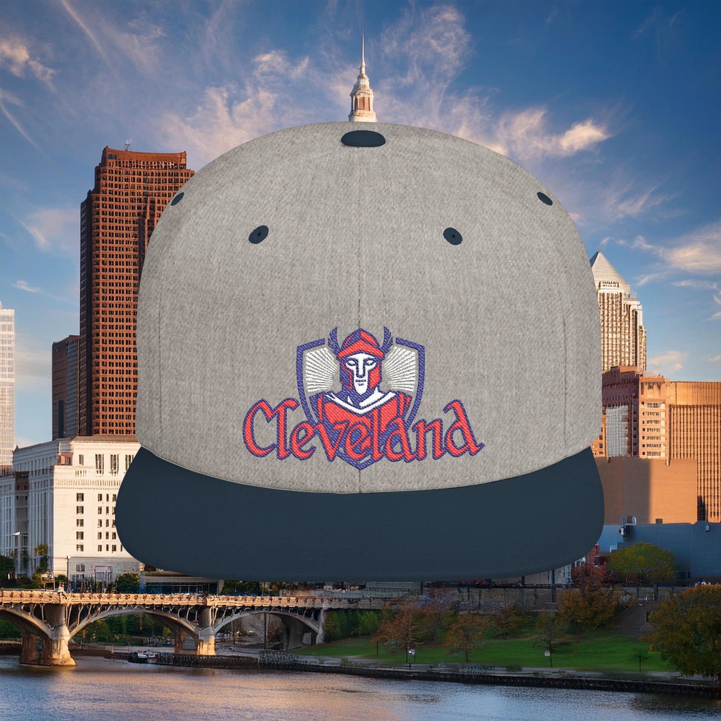 Cleveland Baseball Flat Bill Snapback