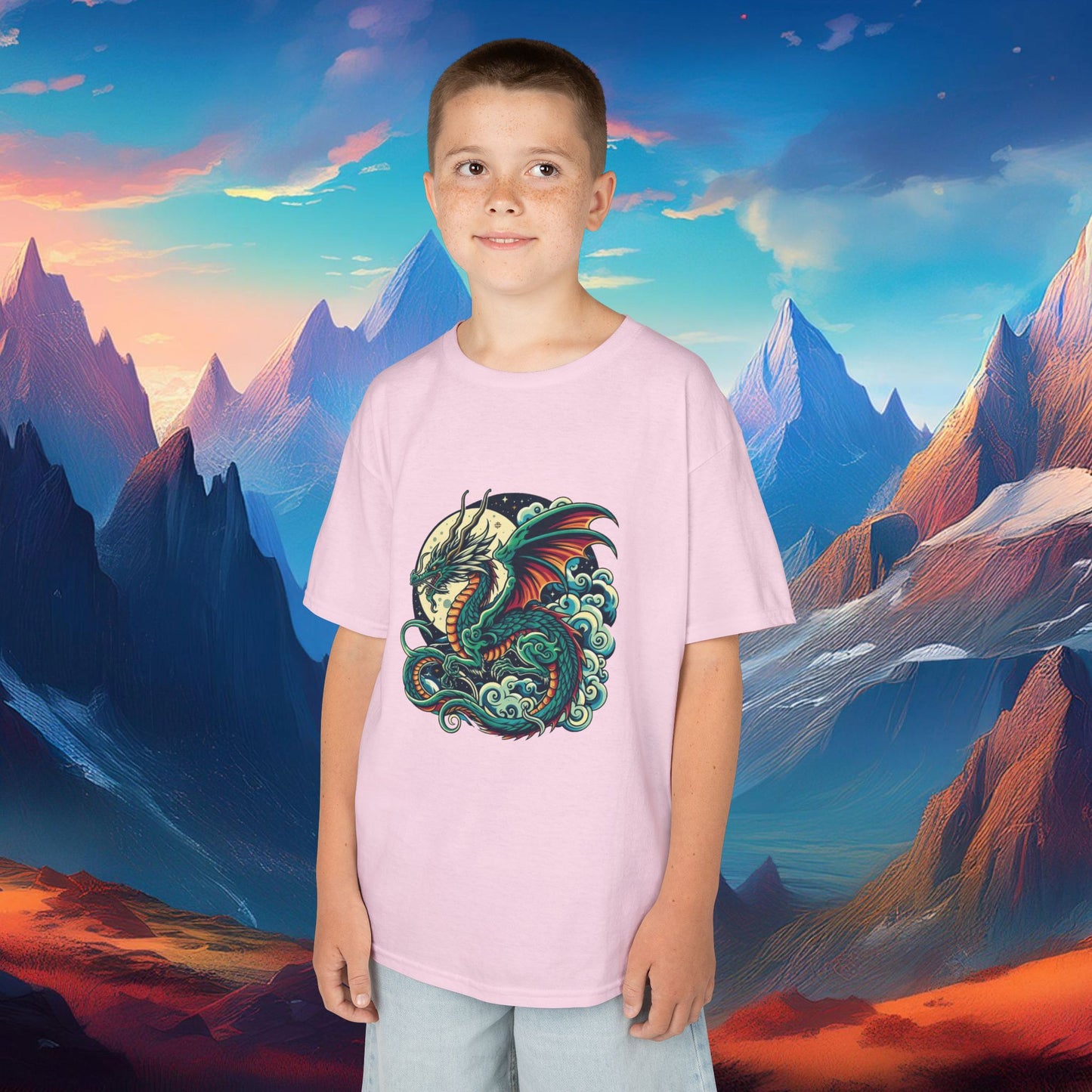 Cloud Dragon Kids Tee