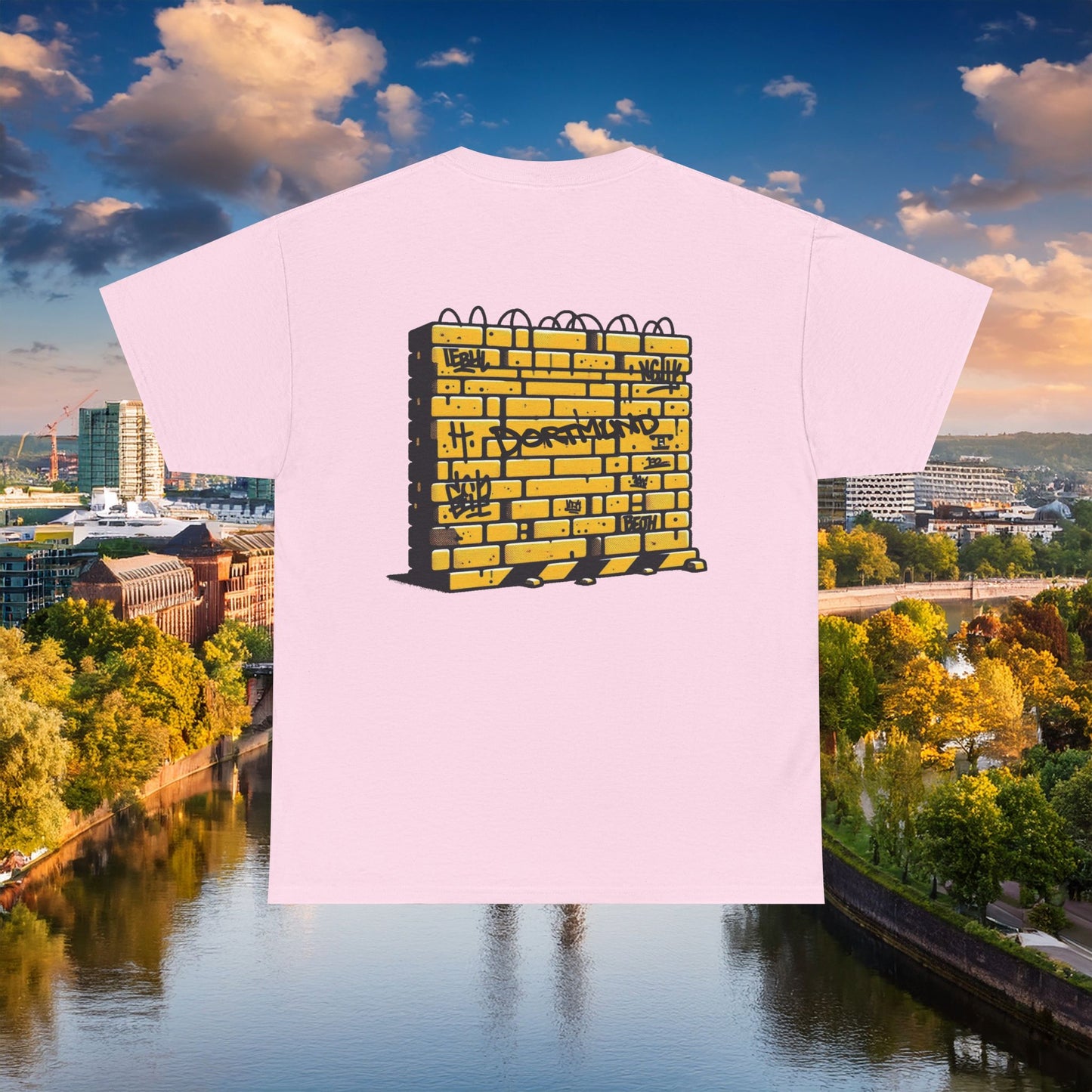 Dortmund Honeycomb Graffiti Tee