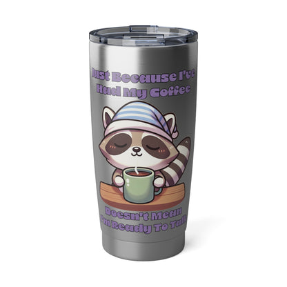 Raccoon Coffee 20oz Travel Tumbler