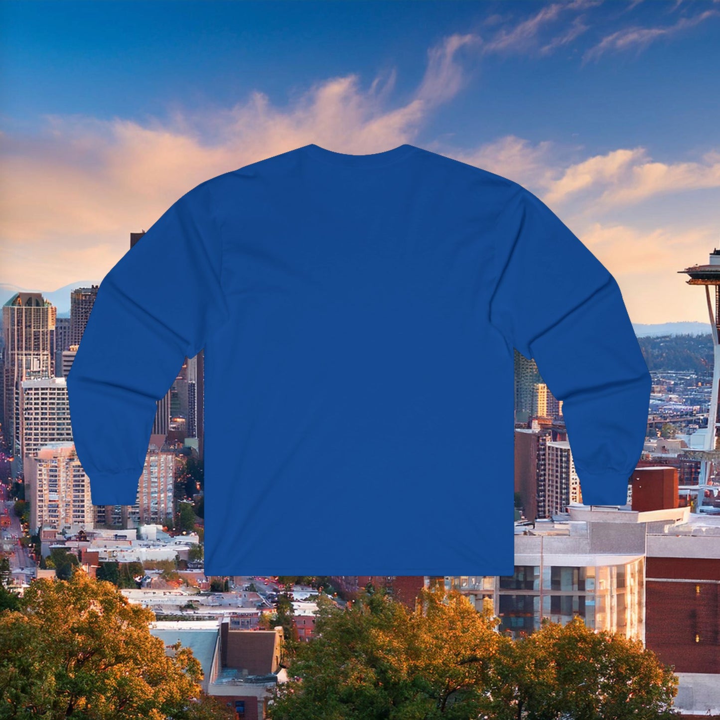Seattle Football Player Long Sleeve Tee