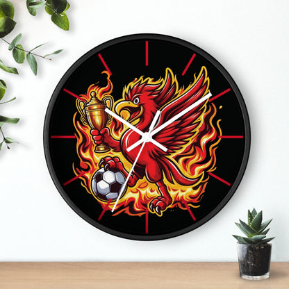 Liverpool Flames Wall Clock