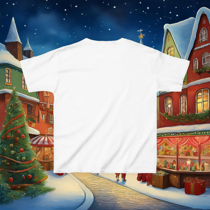 Christmas Raccoon Kids Tee