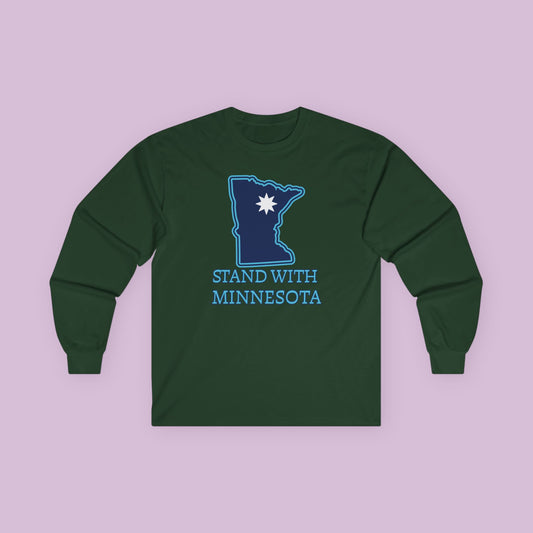 Stand With Minnesota Long Sleeve Tee