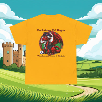 Revolutionary Red Dragons Front & Back Logo Tee