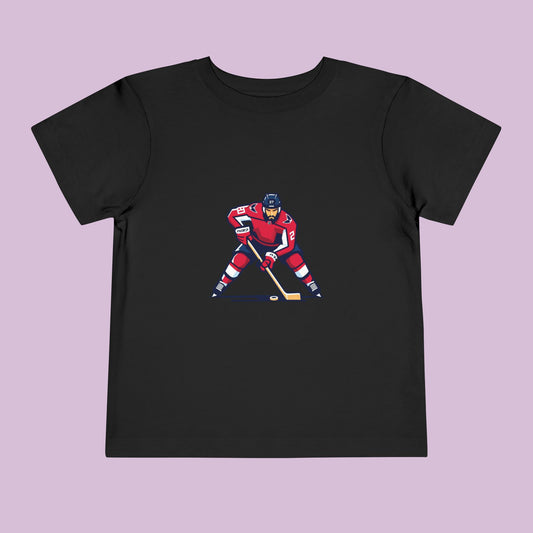 Washington Hockey Player Toddler Tee