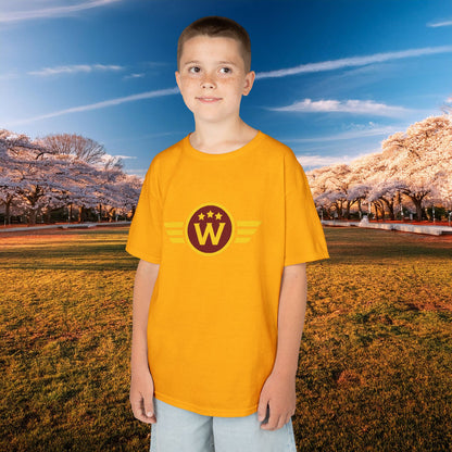 Washington DC Football Logo Kids Tee