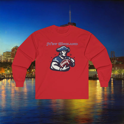 New England Football Long Sleeve Tee