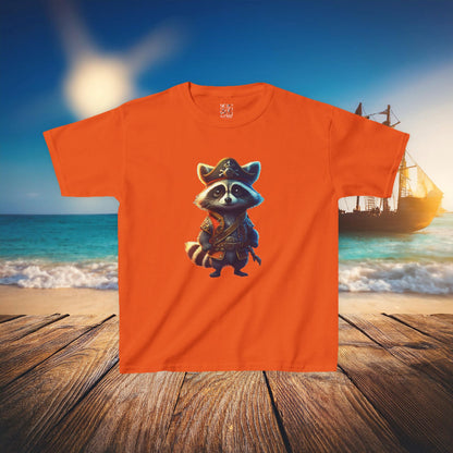 Raccoon Pirate Kids Tee