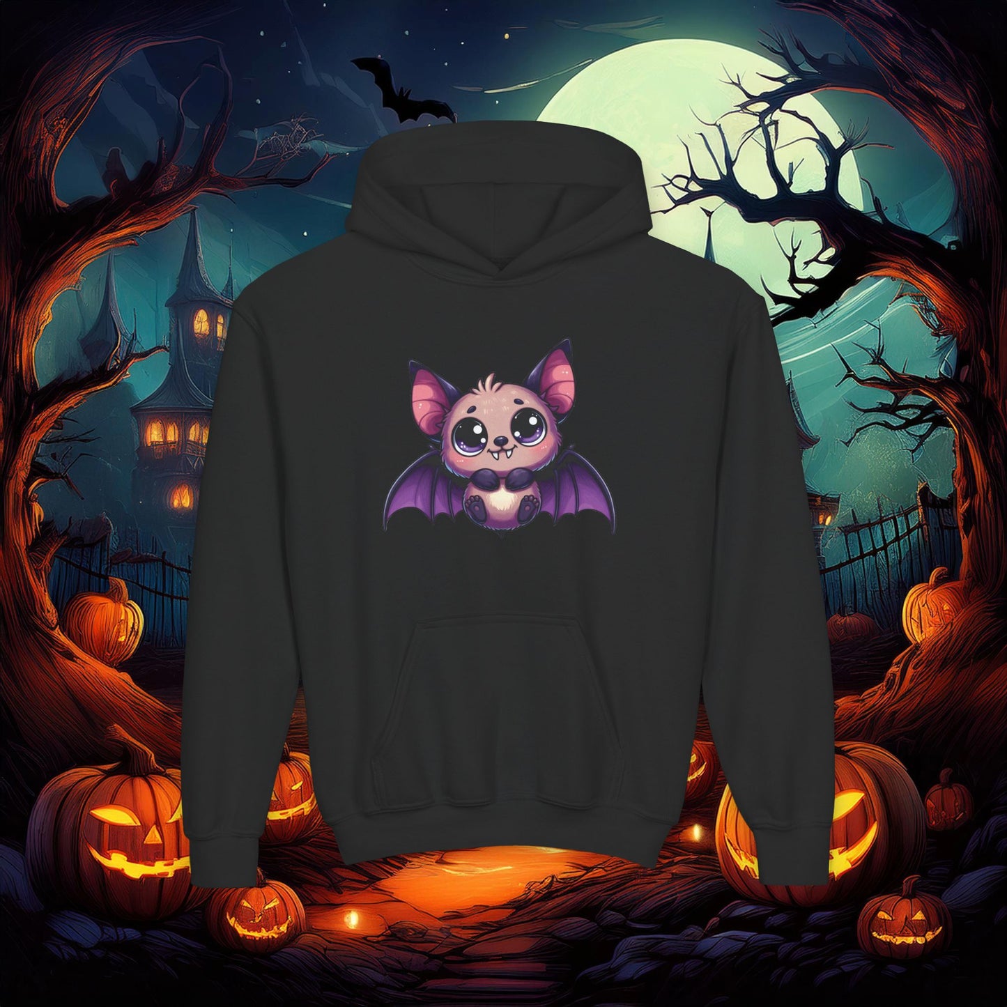 Little Bat Youth Hoodie