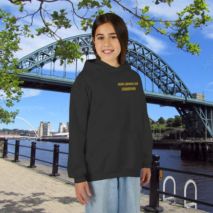Newcastle Cup Champions Crest Youth Hoodie