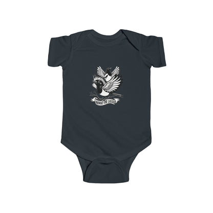 Newcastle United Howay The Lasses B&W (Twin Mags) Infant Bodysuit
