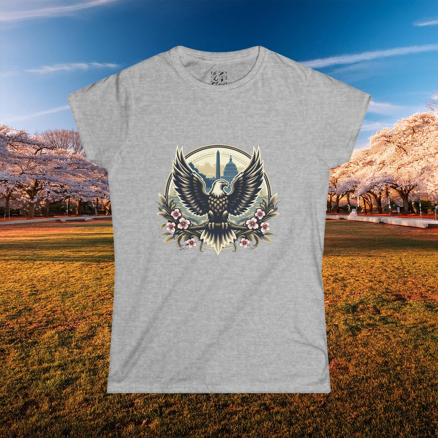 DC Cherry Blossom Women's Softstyle Tee