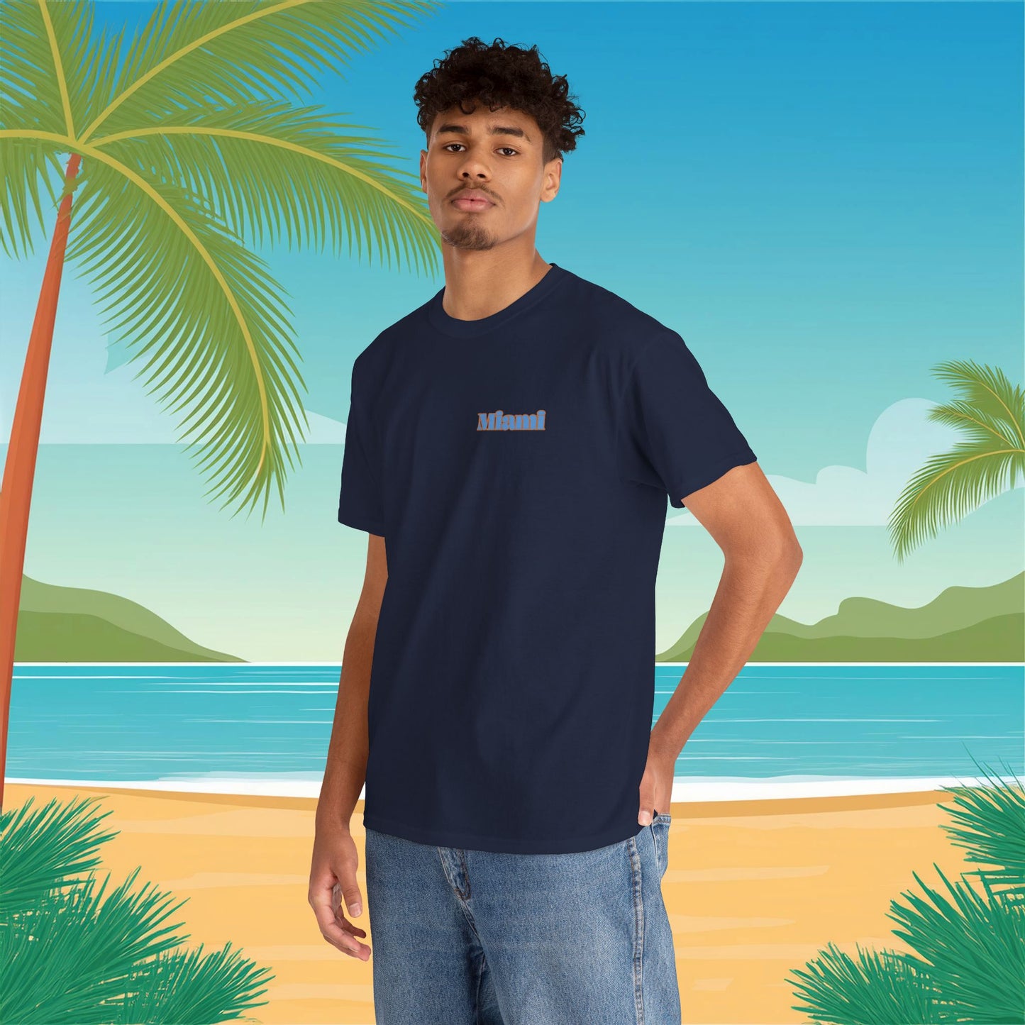 Miami Logo Tee