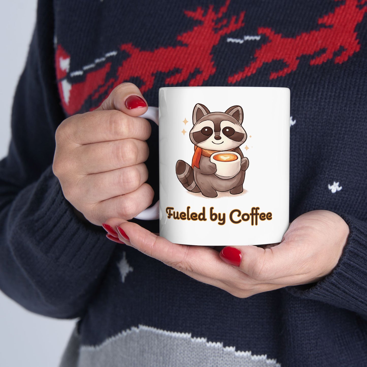 Fueled by Coffee Ceramic Mug (11oz/15oz)