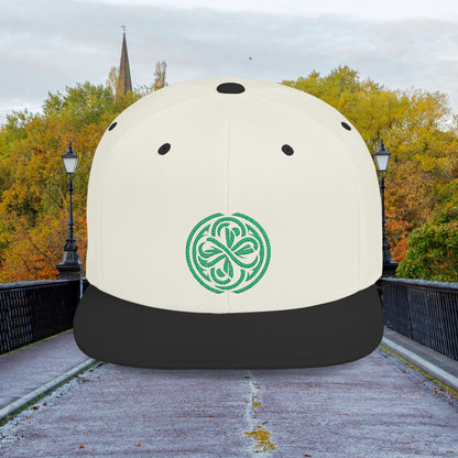 Celtic FC Crest Flat Bill Snapback