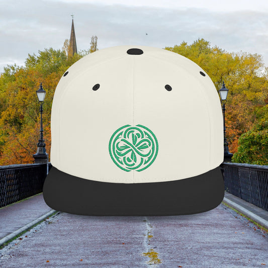 Celtic FC Crest Flat Bill Snapback